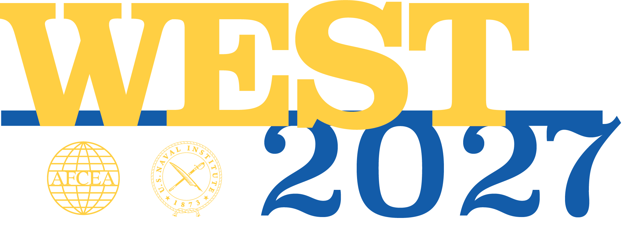 WEST · AFCEA / U.S. Naval Institute logo